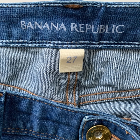 Banana Republic medium wash skinny jeans size 27 - Picture 3 of 3
